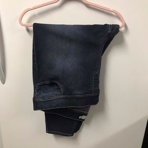 Torrid pull on Lean Jean - dark faded wash